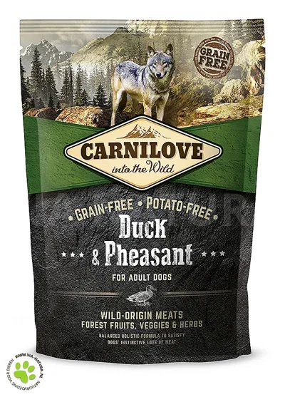 CARNILOVE DUCK & PHEASANT ADULT 1,5 KG